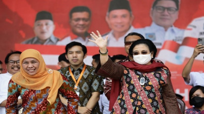HUT UU Desa ke-9, Megawati Diberi Penghargaan Tokoh Penggerak Gotong Royong Desa