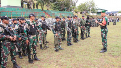 Siaga, Kunjungan Presiden RI Ke Papua, 3.600 Personil TNI-Polri Disiagakan