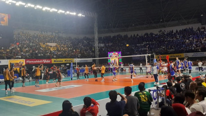 Laga Seru Bikin Jantung Copot, LavAni Akhirnya Pertahankan Gelar Proliga 2023