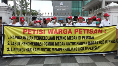 2 Ribu Warga Petisah Minta Pemko Medan Izinkan Perpanjang HGB