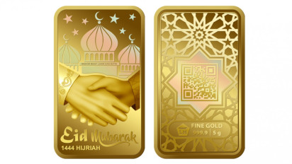 Antam Rilis Koleksi Tematik Ramadhan Desain 3 Dimensi