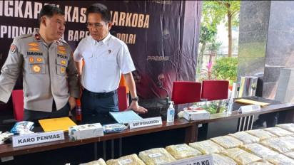 3 Tersangka Narkoba Ditangkap, 2 Orang DPO soal Peredaran Sabu-sabu 50 Kg dari Malaysia