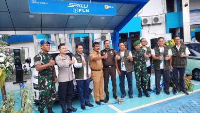 SPKLU Pertama untuk Kendaraan Listrik di Binjai Diresmikan