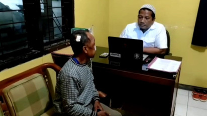 Kepergok Mencuri Hewan Ternak di Kediri, Pencuri Babak Belur Dihajar Warga