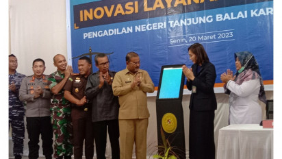 Permudah Masyarakat Tidak Mampu Mendapat Layanan Hukum, Pengadilan Negeri Karimun, Launching Inovasi POSBAKUM KEMILAU (Keluar Pulau)