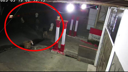 Terekam CCTV, Sejumlah Remaja Diduga Hendak Melakukan Tindak Kejahatan di Belawan