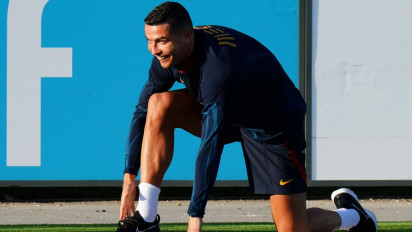 Ronaldo Bergabung dengan Pemusatan Latihan Timnas Portugal Jelang Kualifikasi Euro 2024