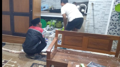 Tabung Elpiji Meledak, Dapur Villa di Banyuwangi Porak Poranda