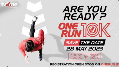 Ini Cara Daftar Lomba Lari One Run 10K, Buruan Gabung karena Slotnya Terbatas!