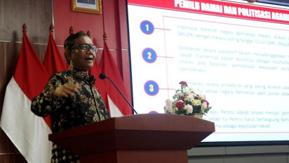 Perbolehkan Rumah Ibadah Jadi Tempat Kegiatan Politik, Mahfud MD Ingatkan Tingkatannya