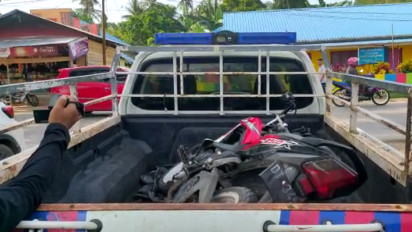 Hilang Kendali Usai Injak Ranting, 2 Pelajar Tewas Terlindas Trus Kontainer 