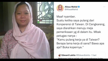 Parah! Anak Gus Dur Dikira TKW dari Taiwan, Diberi Wajah Kecut Hingga Kopernya Diacak-acak Petugas