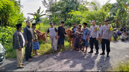 Berkat Jejak Kaki, Polisi bersama Warga Berhasil Gagalkan Aksi Pencurian Sapi