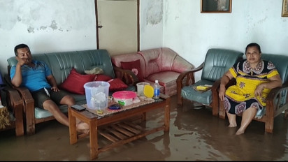 Hujan Lebat Semalaman, Banjir Rendam Pemukiman Warga di 3 Kecamatan di Kabupaten Madiun