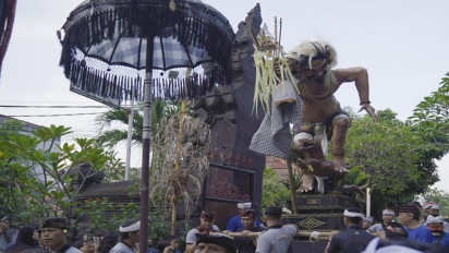 Hari Suci Nyepi, Pura Agung Wira Satya Bhuana Gelar Upacara Bersih Diri