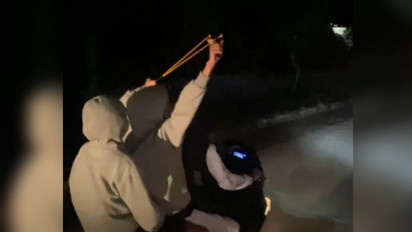 Viral, Aksi Geng Motor Bawa Busur Berkeliaran di Dalam Kota Jeneponto