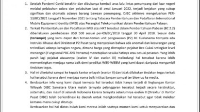 Viral! Millenial Bea Cukai Bandara Kualanamu Ungkap Dugaan Kecurangan Pejabat Tinggi di Instansinya