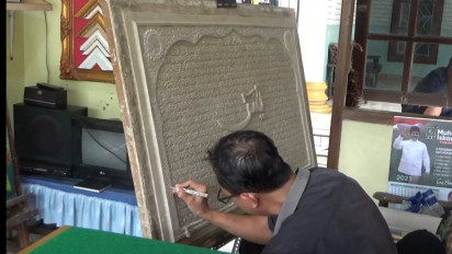 Berkah Ramadhan, Bangkit dari Keterpurukan Masa Pandemi, Kini Pengrajin Kaligrafi Kebanjiran Order, Yuk Intip Karyanya