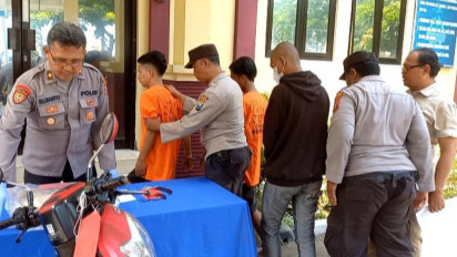 Tiga Pembacok Mahasiswa Berhasil Ditangkap Polsek Kraksaan Probolinggo, Motif : Gara-gara Tersinggung