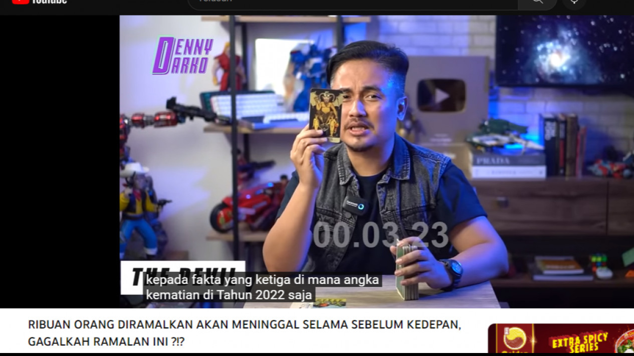 Boleh Percaya Boleh Tidak, Denny Darko Ramalkan Ribuan Orang Meninggal Satu Bulan ke Depan, Apa Penyebabnya?
            - galeri foto