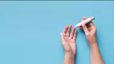 Ilustrasi gula darah tinggi.