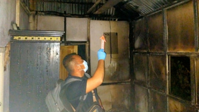 Sakit Hati, Seorang Pria Nekat Bakar Rumah Adik Kandung Sendiri