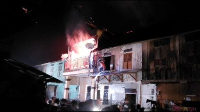 Kebakaran Hanguskan Tiga Unit Rumah Warga di Desa Batukarang Karo, Diduga Akibat Korsleting Arus Listrik