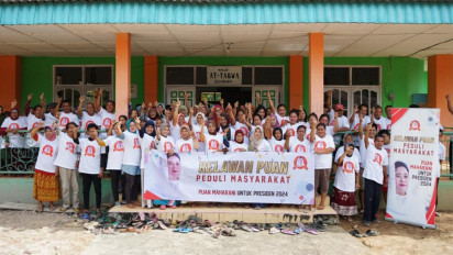 Awali Bulan Suci Ramadhan, Relawan Puan Salurkan Bantuan Alat Salat Hingga Gelar Buka Puasa Bersama di Sumatera Selatan