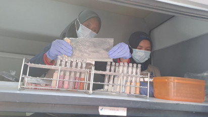 BPOM Bandar Lampung Uji Sampel Puluhan Makanan dan Minuman Takjil