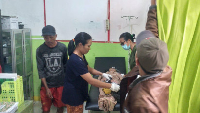 Nahas, Orang Tua Sedang Menuai Padi Dua Bocah Perempuan Siswa SD Tewas Tenggelam di Tiwu Mok Kali Wae Kebong NTT