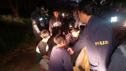 Polda Lampung Amankan 4 Anak di Bawah Umur Hendak Tawuran Perang Sarung