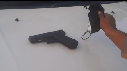 Ini Jenis Senjata Yang ditemukan Dalam Mobil Dinas yang Digunakan Briptu RF