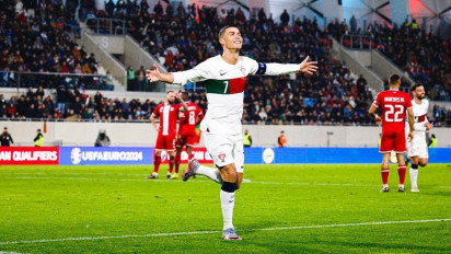 Ronaldo Jadi Pemain Paling Produktif di 2023 Kalahkan Messi, Statistiknya Level Dewa