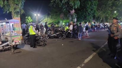 Sempat Kucing-kucingan, Puluhan Motor Brong dan Pelaku Balap Liar Berhasil Diamankan Polisi