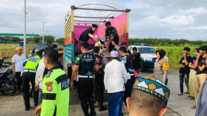 Pasca Viral 2 Pasangan Adu Jotos, Polisi Bubarkan Balap Liar di Maros