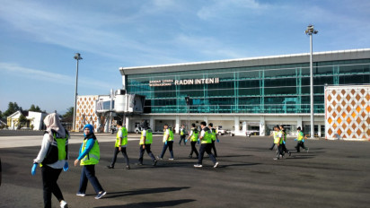 Pemudik Pesawat Terbang Bandara Radin Inten II Lampung Diprediksi Naik 11 Persen dari Tahun Sebelumnya