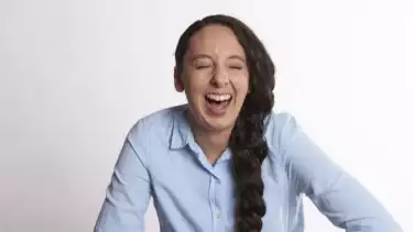 Ilustrasi tertawa terbahak-bahak