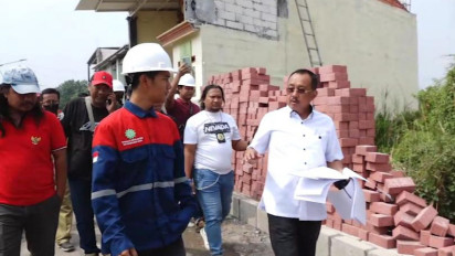Viral, Dugaan Penyimpangan Proyek Jalan Paving dan Drainase, Wawali Surabaya Langsung Cek ke Lokasi