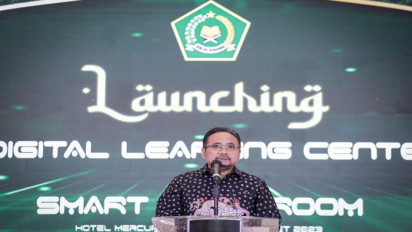 Transformasi Diklat Kemenag, Yaqut Cholil Luncurkan Digital Learning Center dan Smart Classroom