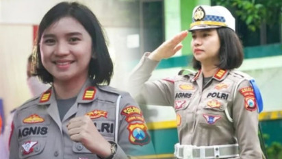 Dituding Pamer Kekayaan, Ini Profil Polwan Cantik Kasat Lantas AKP Agnis Juwita Manurung, Punya 3 Gelar Sekaligus