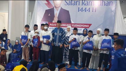 Safari Ramadhan, AHY Beri Penghargaan kepada UMKM dan Fokus Tingkatkan Kualitas SDM