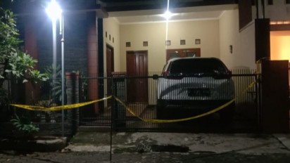 Pasca-pembacokan, Rumah Mantan Anggota KY Jaja Ahmad Dipasang Garis Polisi