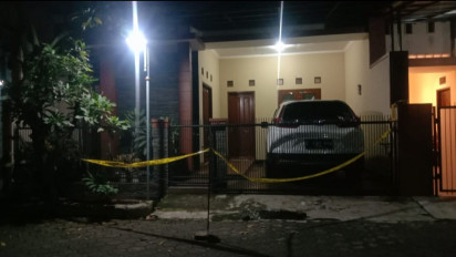 Pasca Pembacokan oleh Orang Tak Dikenal, Rumah Mantan Ketua Komisi Yudisial Jaja Ahmad Jayus Dipasang Garis Polisi