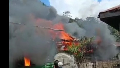 Ditinggal ke Ladang, 3 Rumah Warga di Desa Tepal Sumbawa Hangus Terbakar