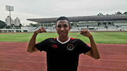Muhammad Zohri Tetap Berpuasa di Tengah Latihan Persiapan SEA Games