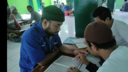 Ratusan Warga Binaan Lapas Kesambi Cirebon Ikuti Pesantren Kilat Bulan Ramadhan