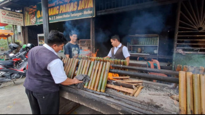Sedaaap! Lemang Bambu Srikaya Medan, Kudapan Pelengkap Waktu Berbuka