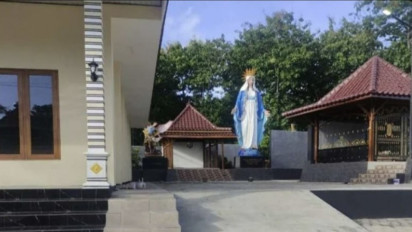 Imbas Viralnya Patung Bunda Maria Ditutup Terpal, Kapolres Kulon Progo Dicopot