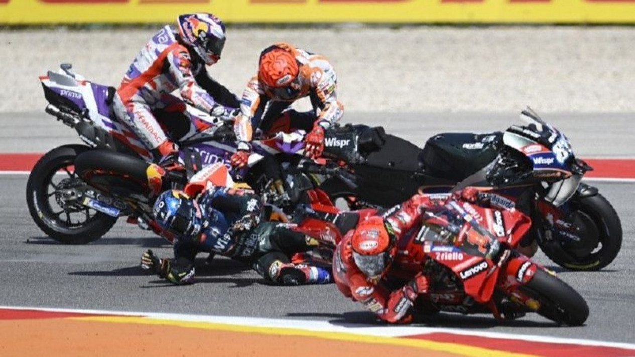 Sangsi Untuk Marc Marquez Berubah, Tim Repsol Honda Ajukan Banding
            - galeri foto