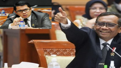 Arteria Dahlan Dibenturkan Mahfud MD ke Budi Gunawan: Prof sudah Membunuh Anak Didik Sendiri!